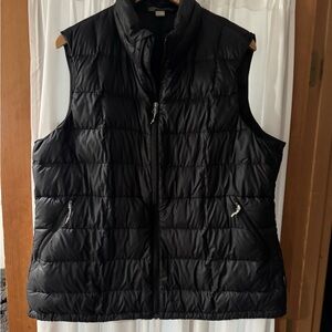 Black REI Down Puffer Vest 2XL